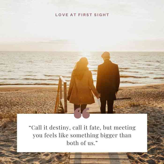 Love at first sight quotes