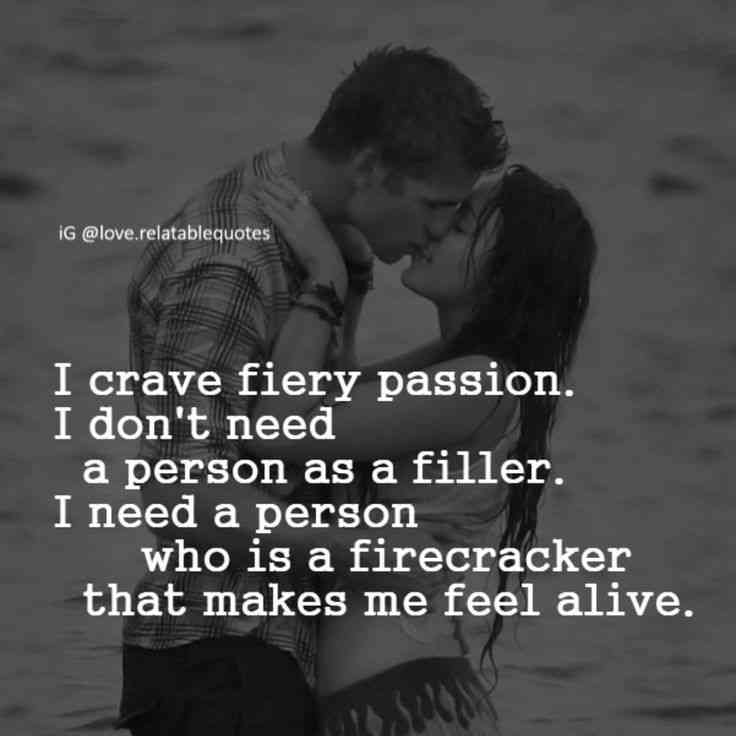 Passionate quotes